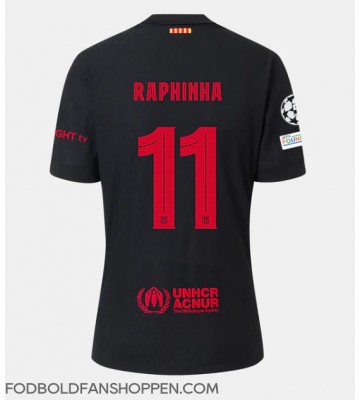 Barcelona Raphinha Belloli #11 Udebanetrøje 2024-25 Kortærmet